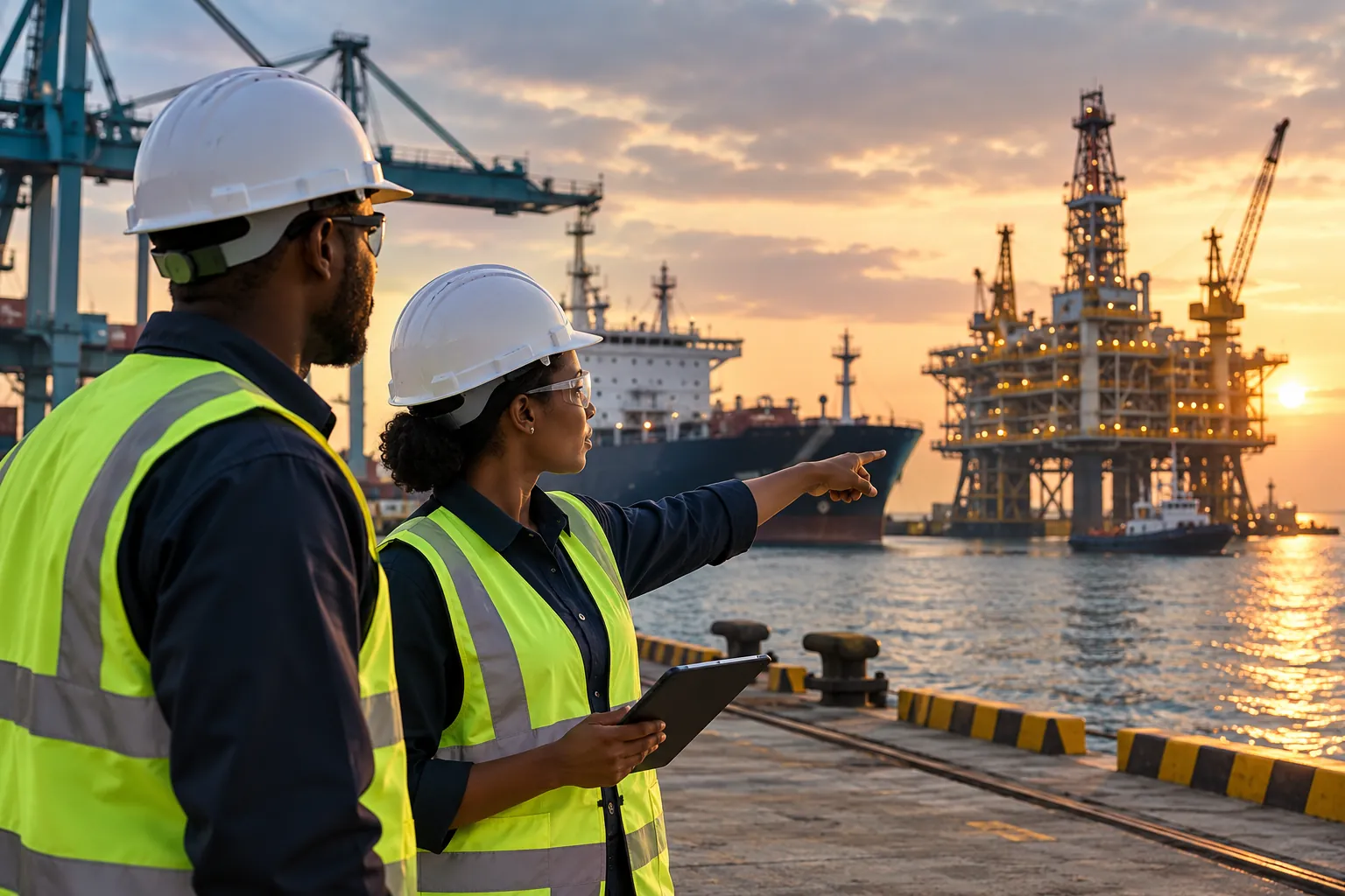 LNG & Oil/Gas, Ports & Maritime